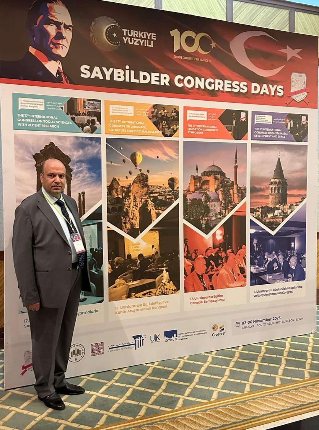 College of Law, Al-Nahrain University participates in the seventeenth international conference for historical, social and legal studies.