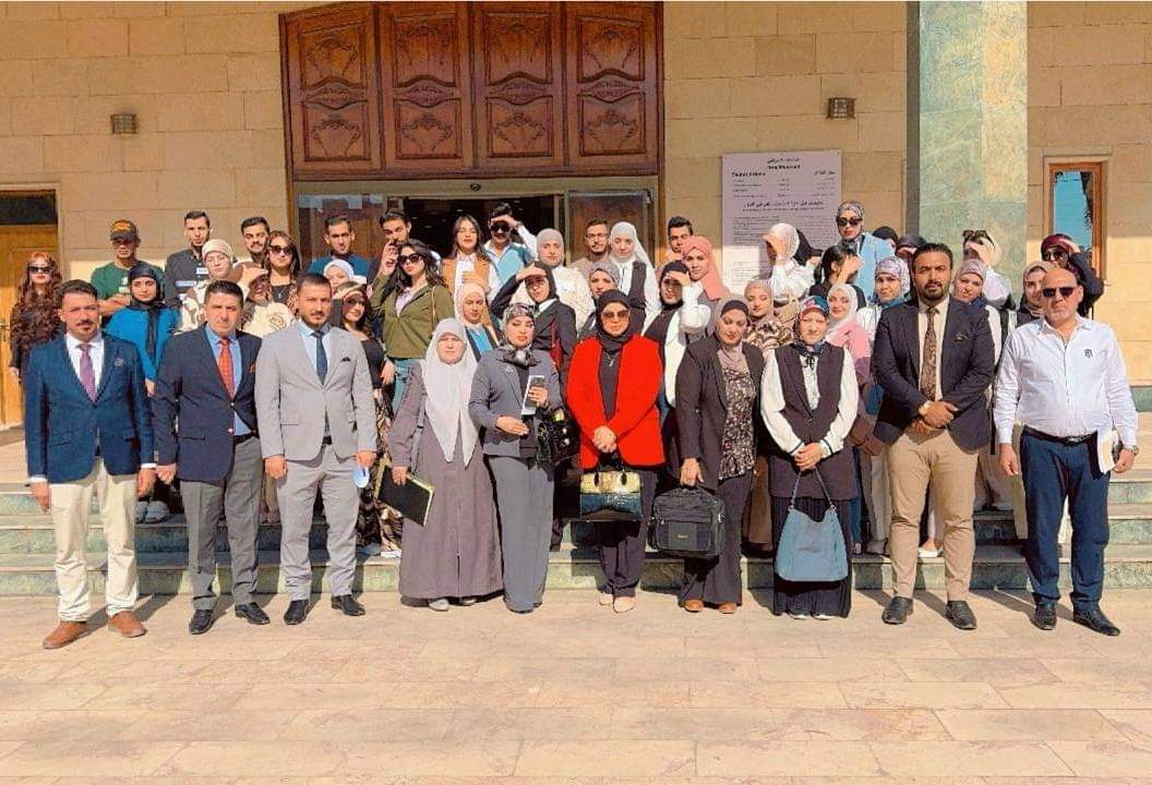 حقوق النهرين تنظم زيارة ميدانية الى المتحف الوطني