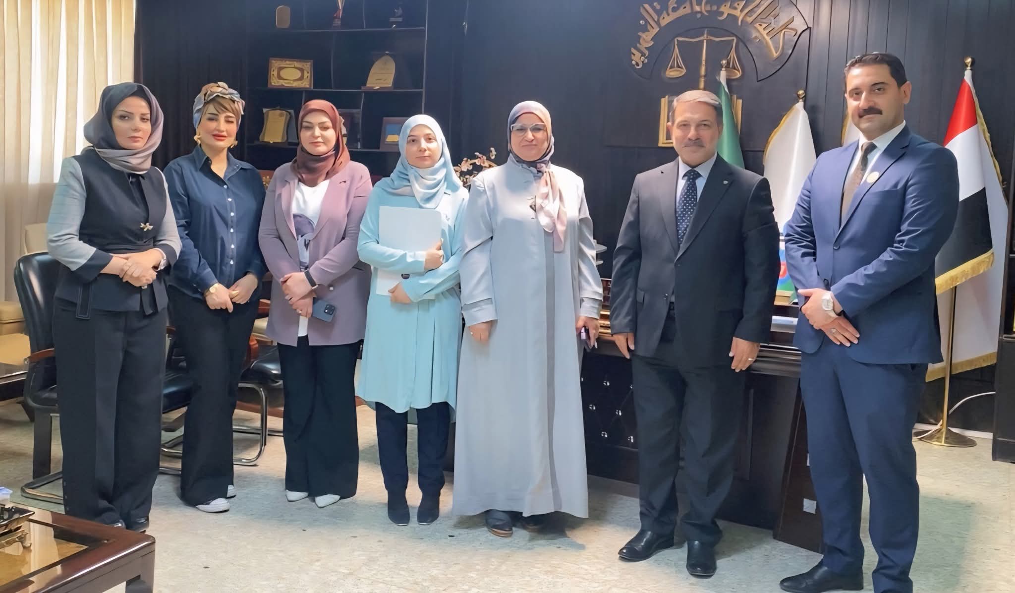 لجنة وزارية تزور كلية الحقوق – جامعة النهرين وتطّلع على سير الامتحانات